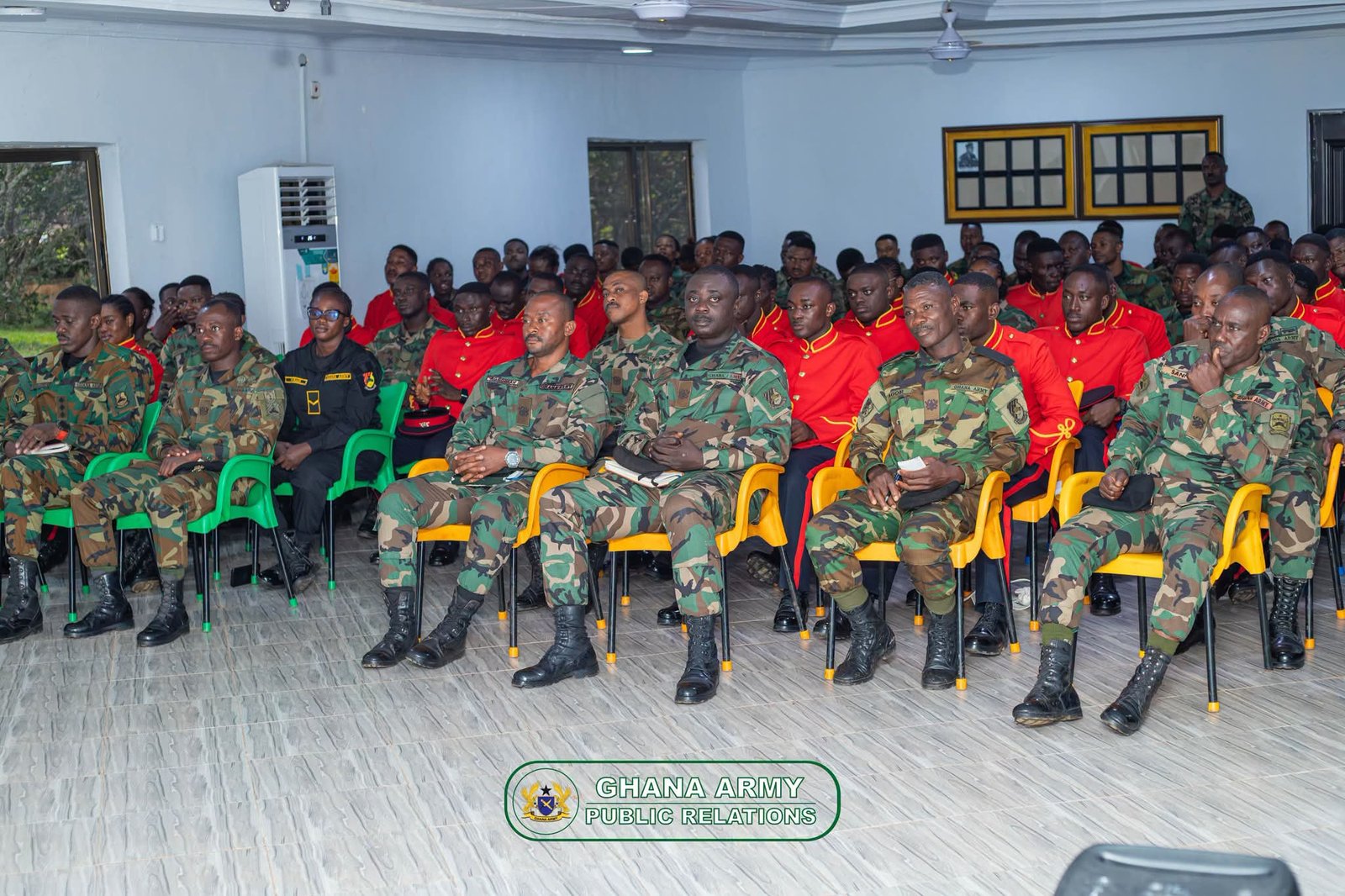 Brigadier General Mark Alo Undertakes Maiden Familiarisation Visit to Sunyani Armour Units