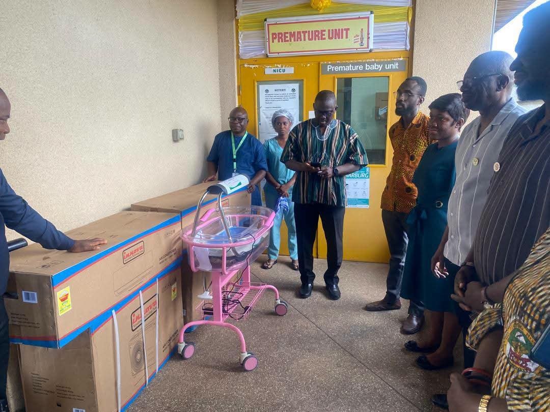 Verdi Pharmacy Donates GHC80,500 Medical Equipment to Ho Teaching Hospital NICU