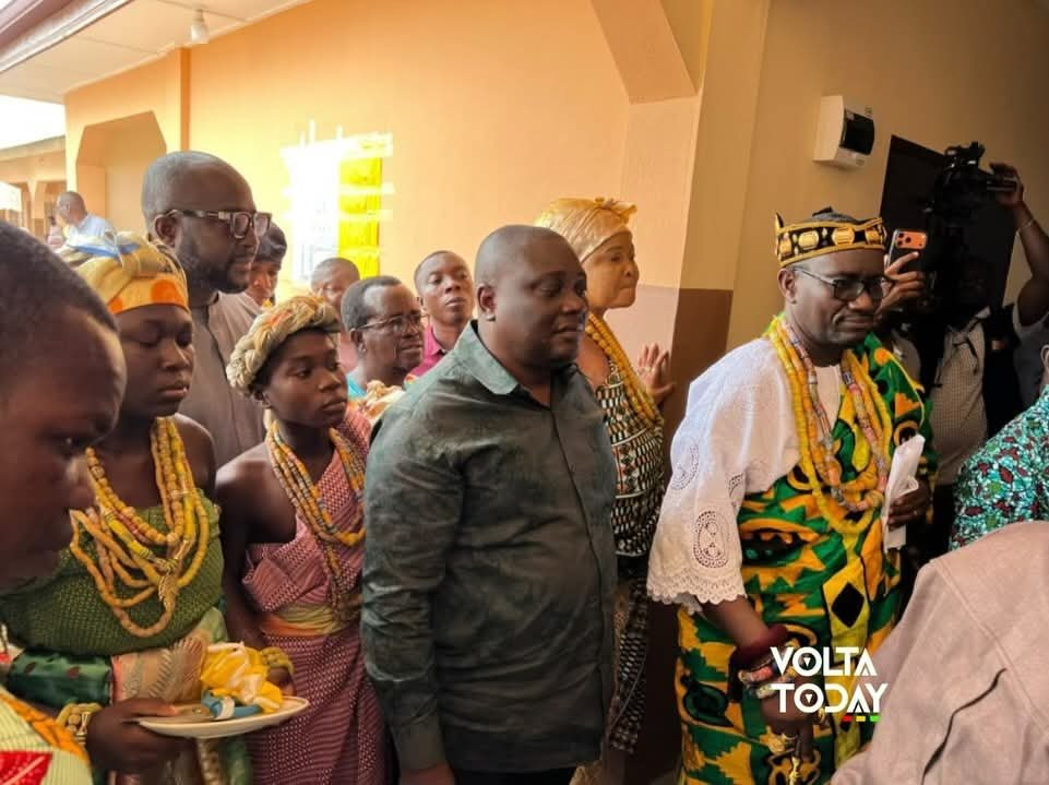 Hon. Dzudzorli Gakpey and Municipal Chief Executive Hand Over New Kindergarten Classrooms at Anlo State School