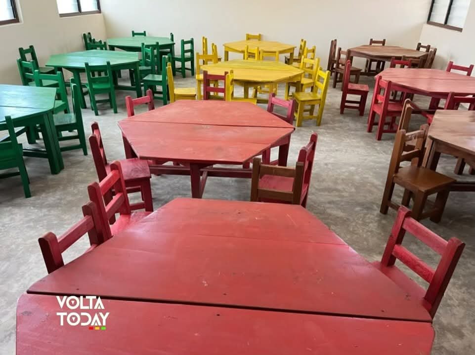 Hon. Dzudzorli Gakpey and Municipal Chief Executive Hand Over New Kindergarten Classrooms at Anlo State School