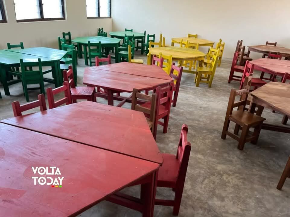 Hon. Dzudzorli Gakpey and Municipal Chief Executive Hand Over New Kindergarten Classrooms at Anlo State School