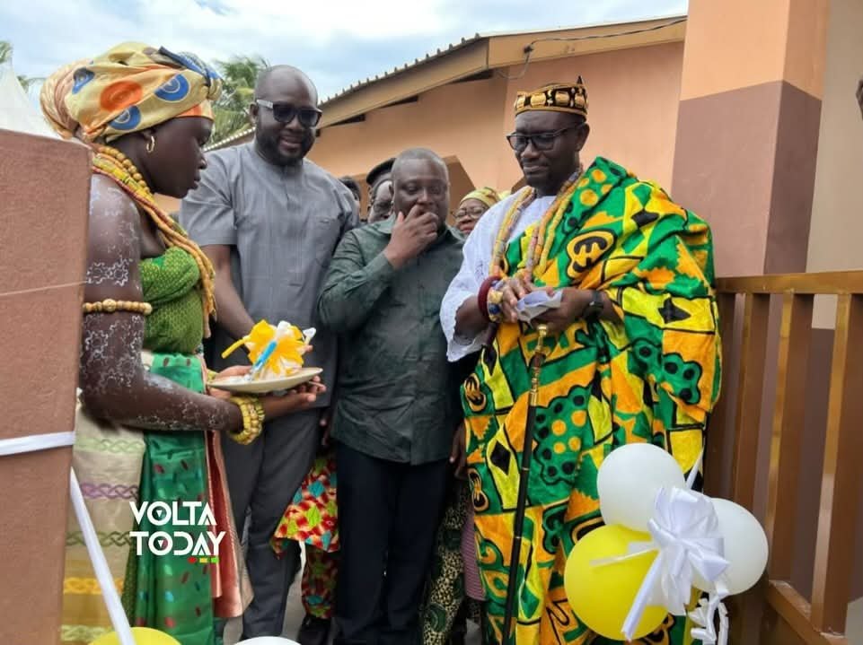 Hon. Dzudzorli Gakpey and Municipal Chief Executive Hand Over New Kindergarten Classrooms at Anlo State School