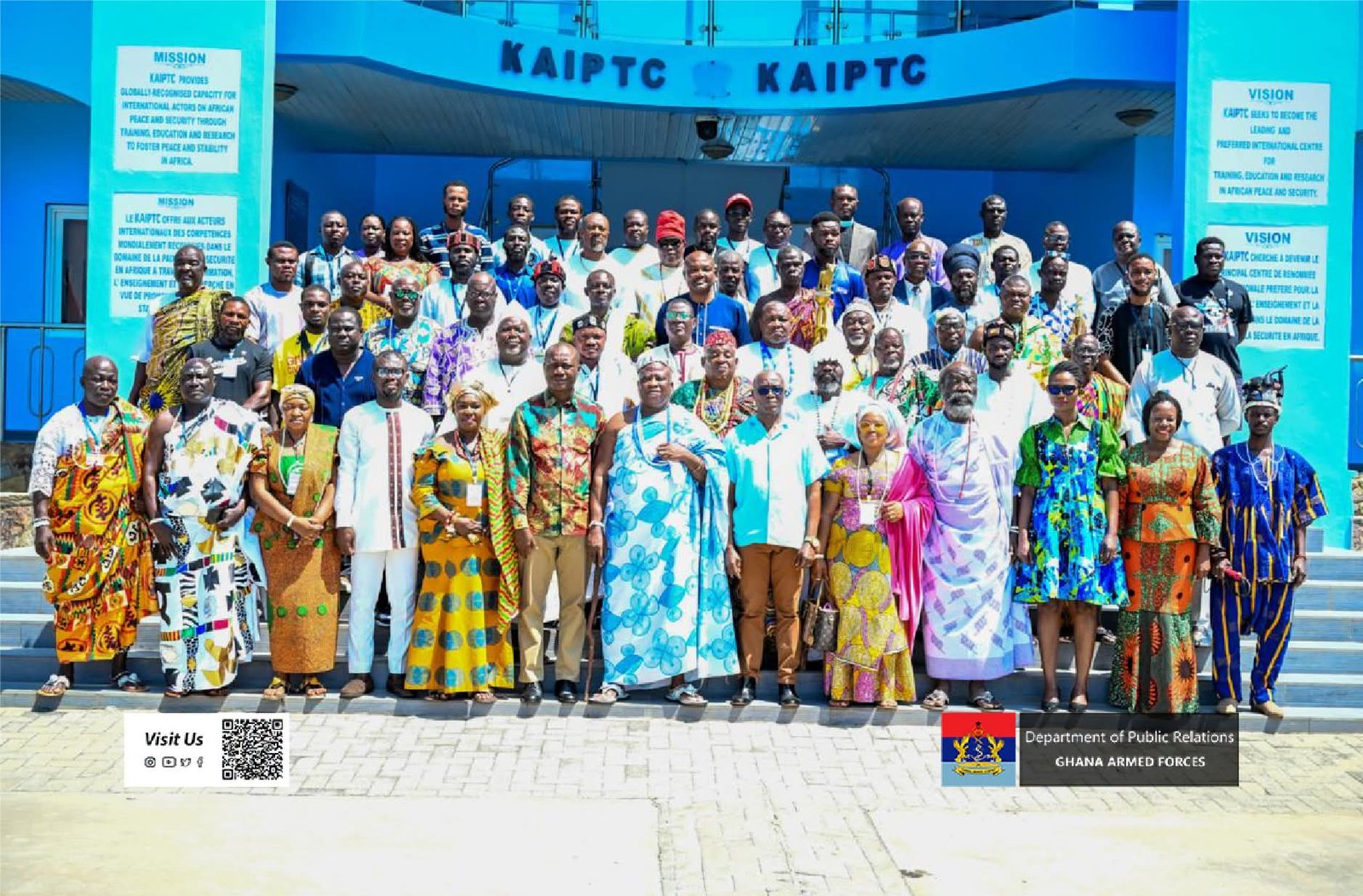 KAIPTC Champions Traditional Leadership in Peacebuilding at 3rd Teshie Homowo School