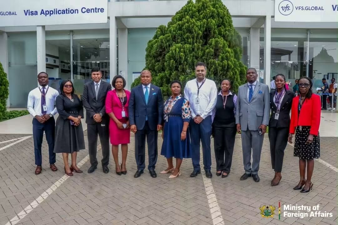 Okudzeto Inspects Embassies to Address Visa Application Challenges for Ghanaians