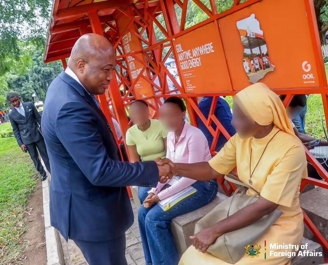 Okudzeto Inspects Embassies to Address Visa Application Challenges for Ghanaians
