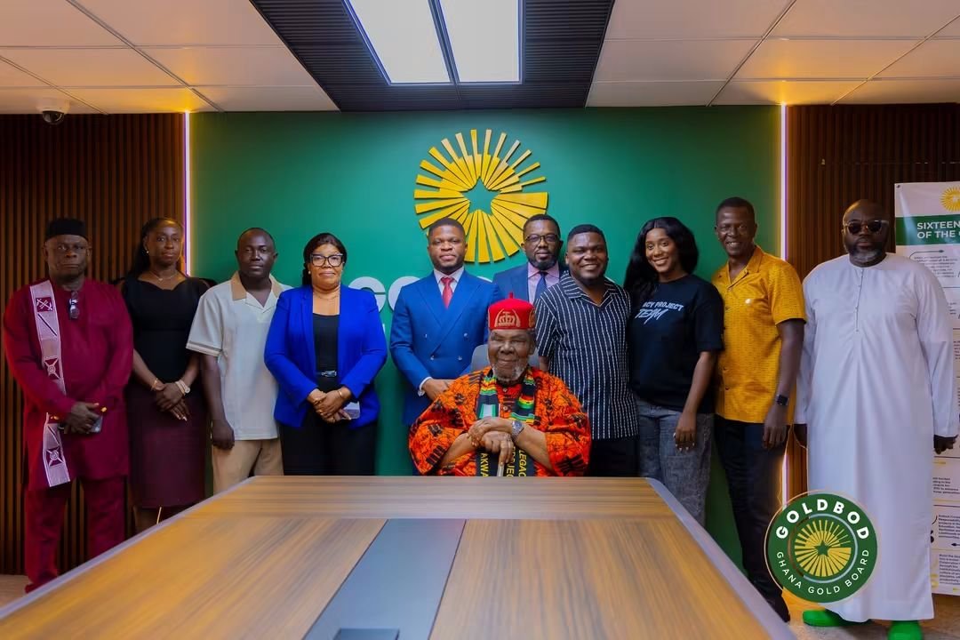 Pete Edochie Visits GoldBod CEO Sammy Gyamfi to Advance African Legacy Project