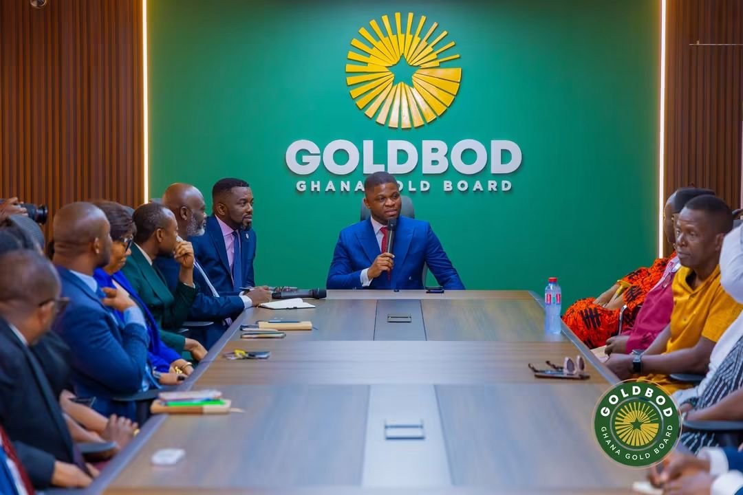 Pete Edochie Visits GoldBod CEO Sammy Gyamfi to Advance African Legacy Project