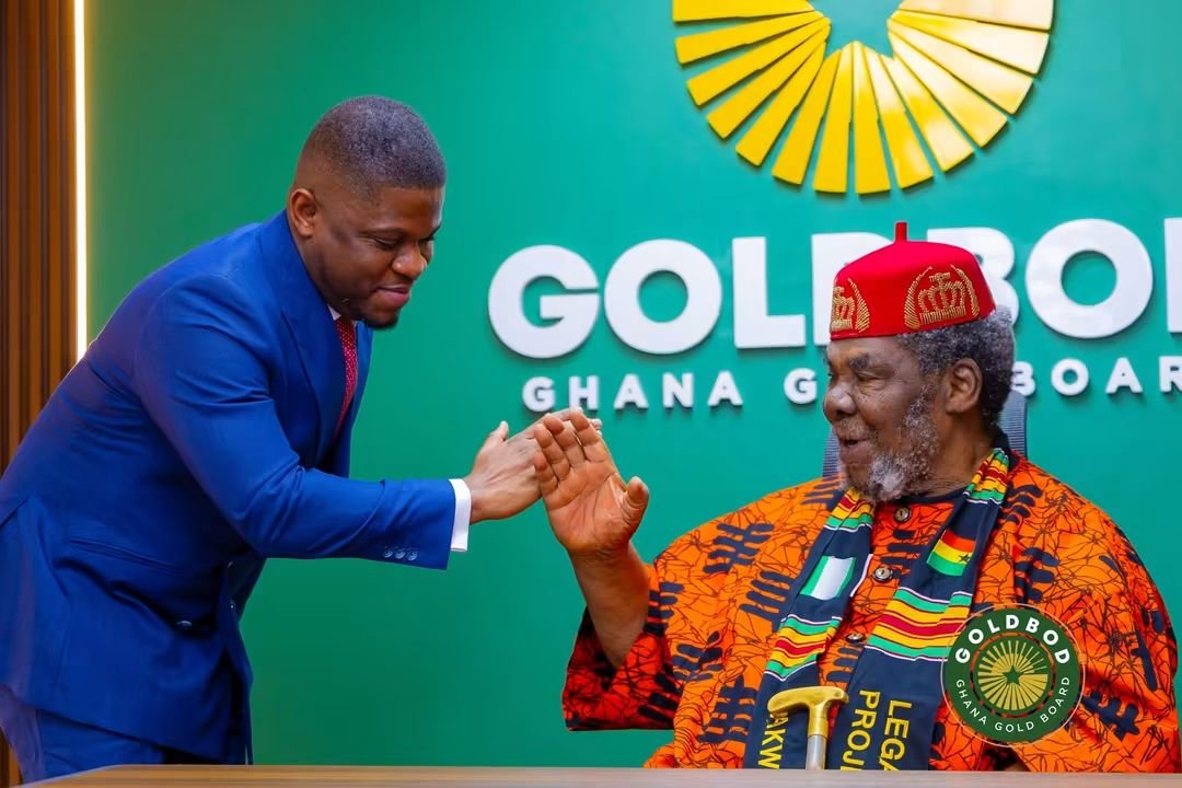 Pete Edochie Visits GoldBod CEO Sammy Gyamfi to Advance African Legacy Project