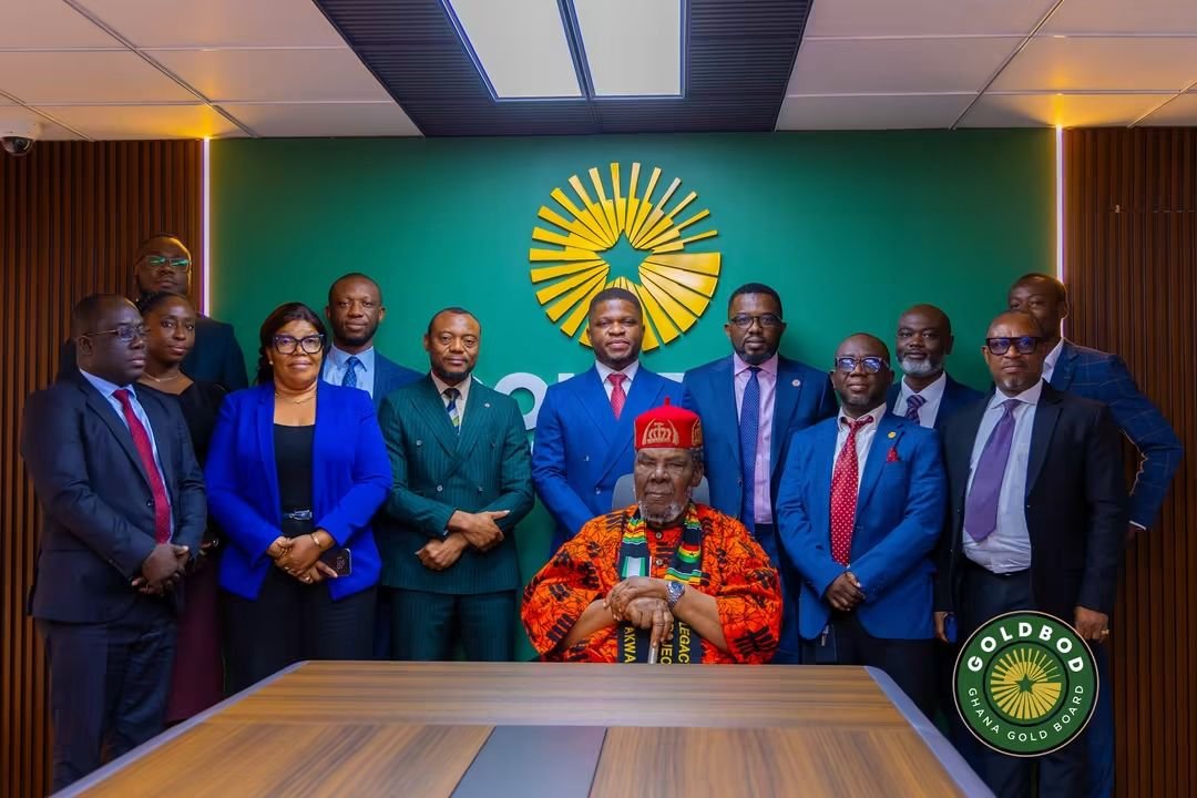 Pete Edochie Visits GoldBod CEO Sammy Gyamfi to Advance African Legacy Project