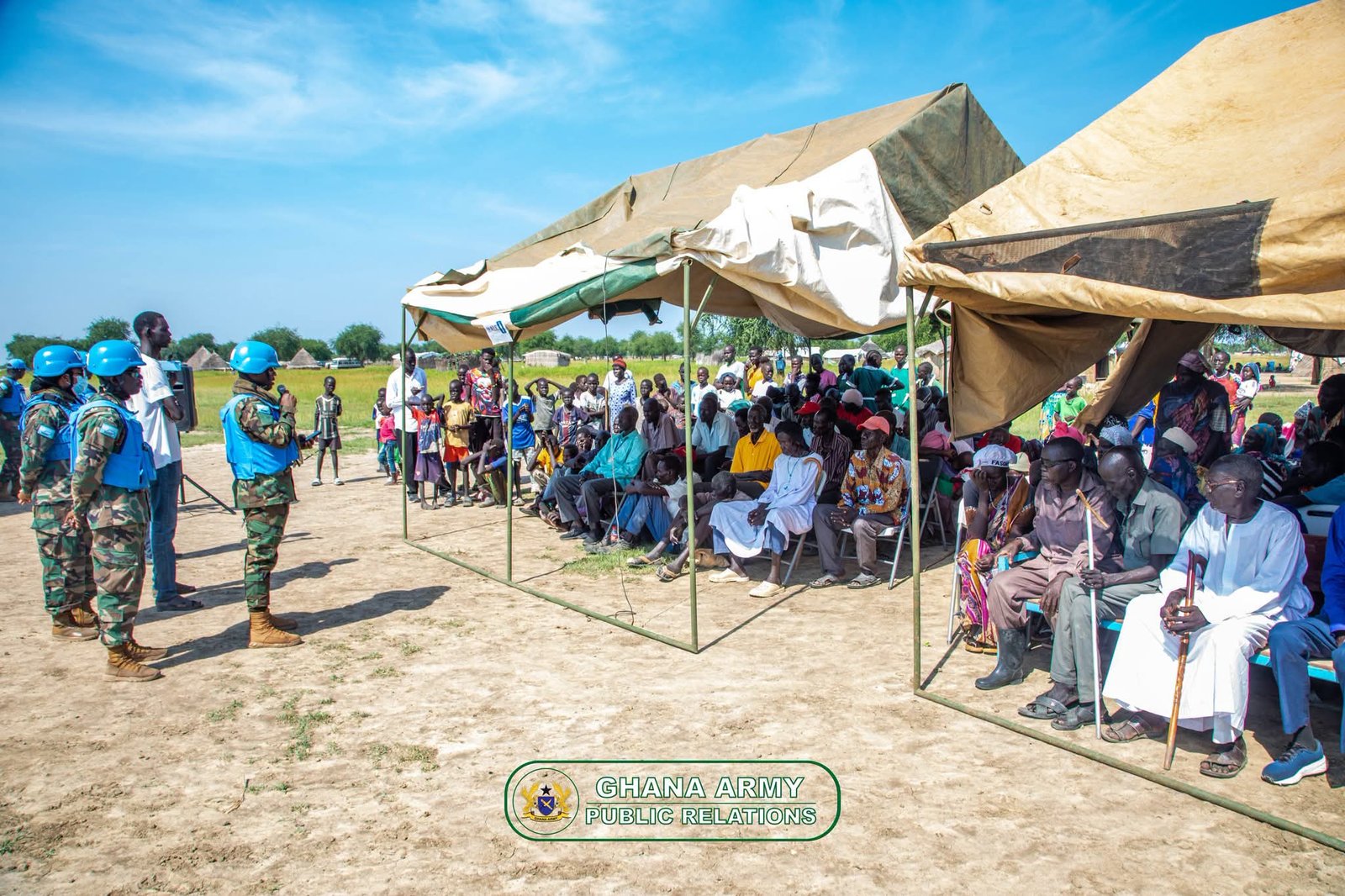 GHANBATT 5 Delivers Free Medical Aid to Banton Communities in Abyei