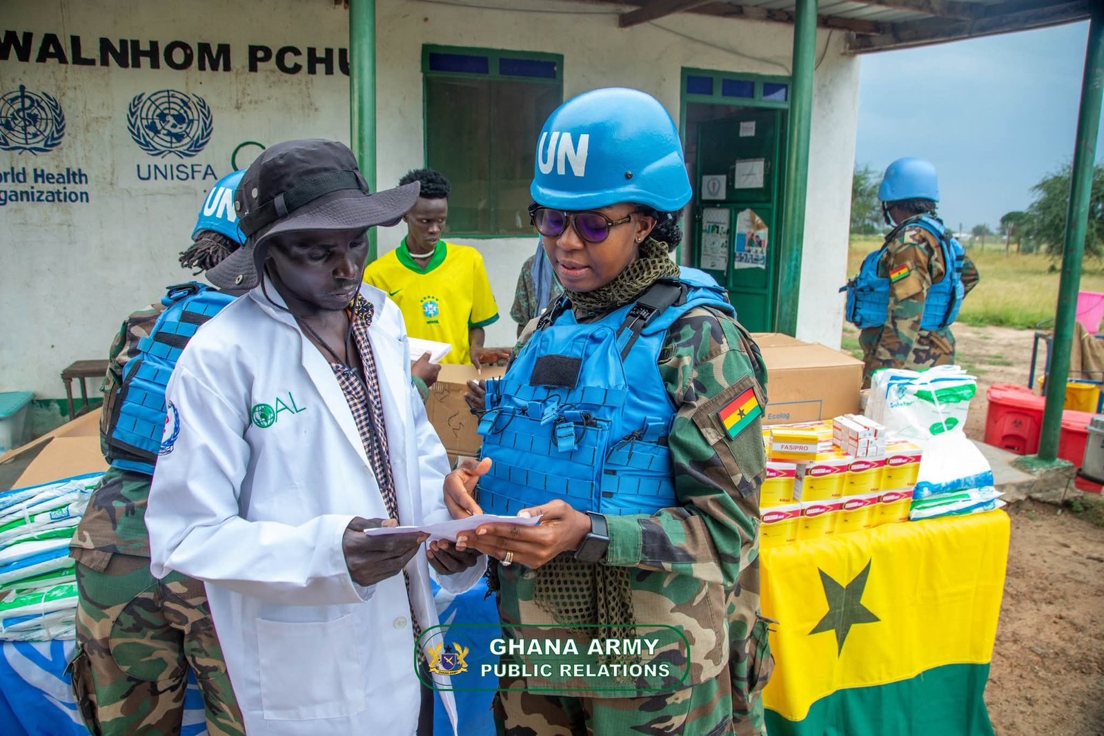 GHANBATT 5 Delivers Free Medical Aid to Banton Communities in Abyei