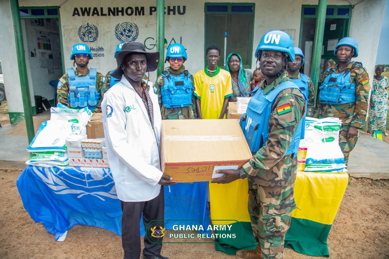 GHANBATT 5 Delivers Free Medical Aid to Banton Communities in Abyei