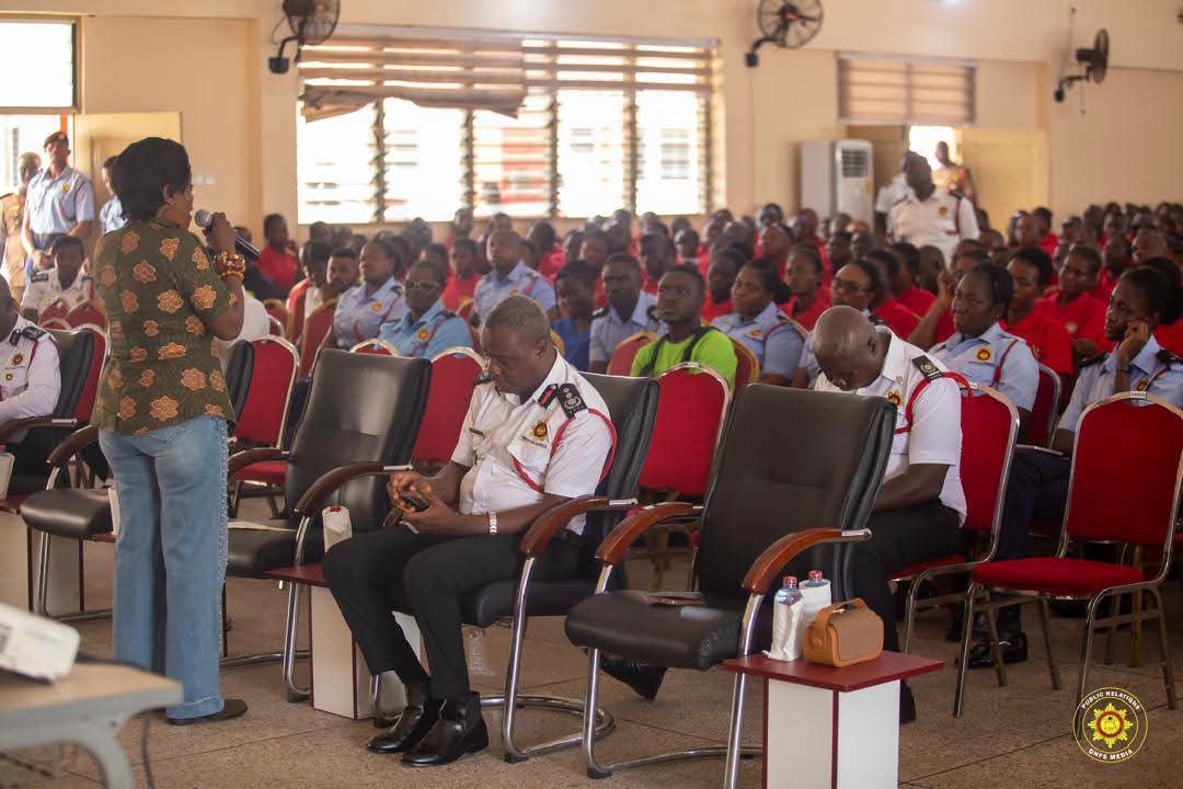 GNFS Holds Mental Health Seminar for Officers and Recruits