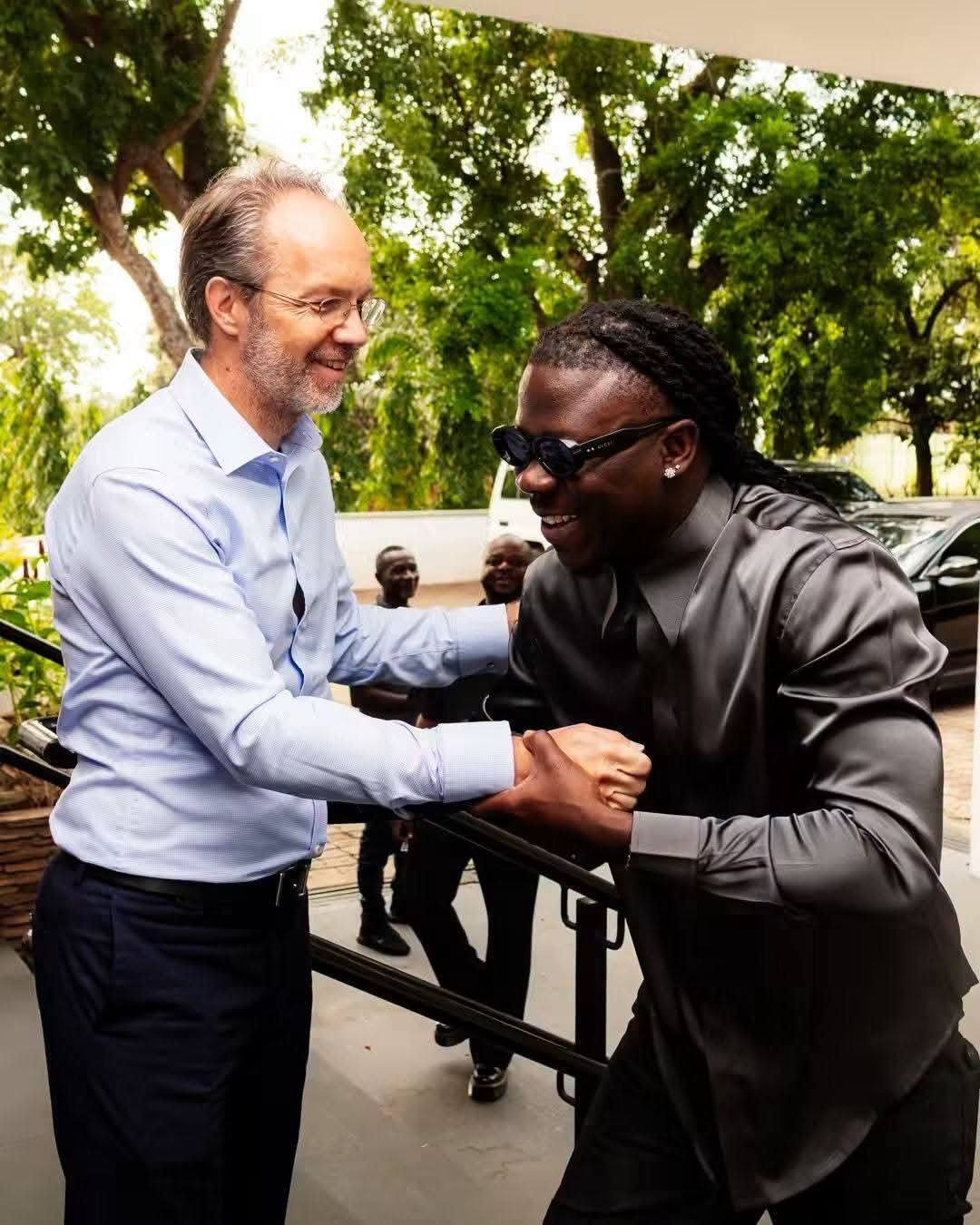 Stonebwoy Visits UK High Commissioner Following Historic BHIM Festival London Success
