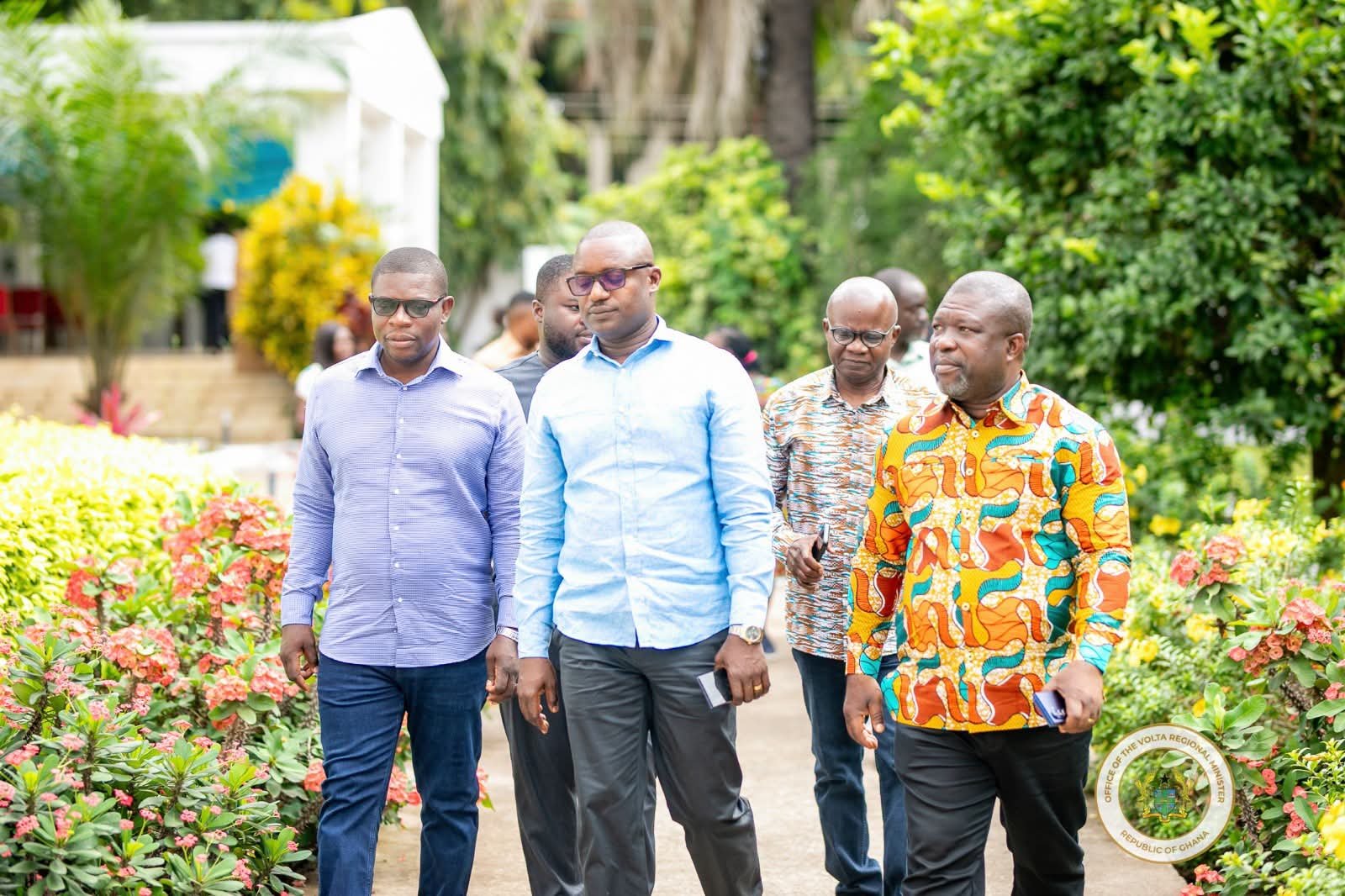 Energy Minister Leads Sector Heads to Volta Region for High-Level Performance Review Retreat