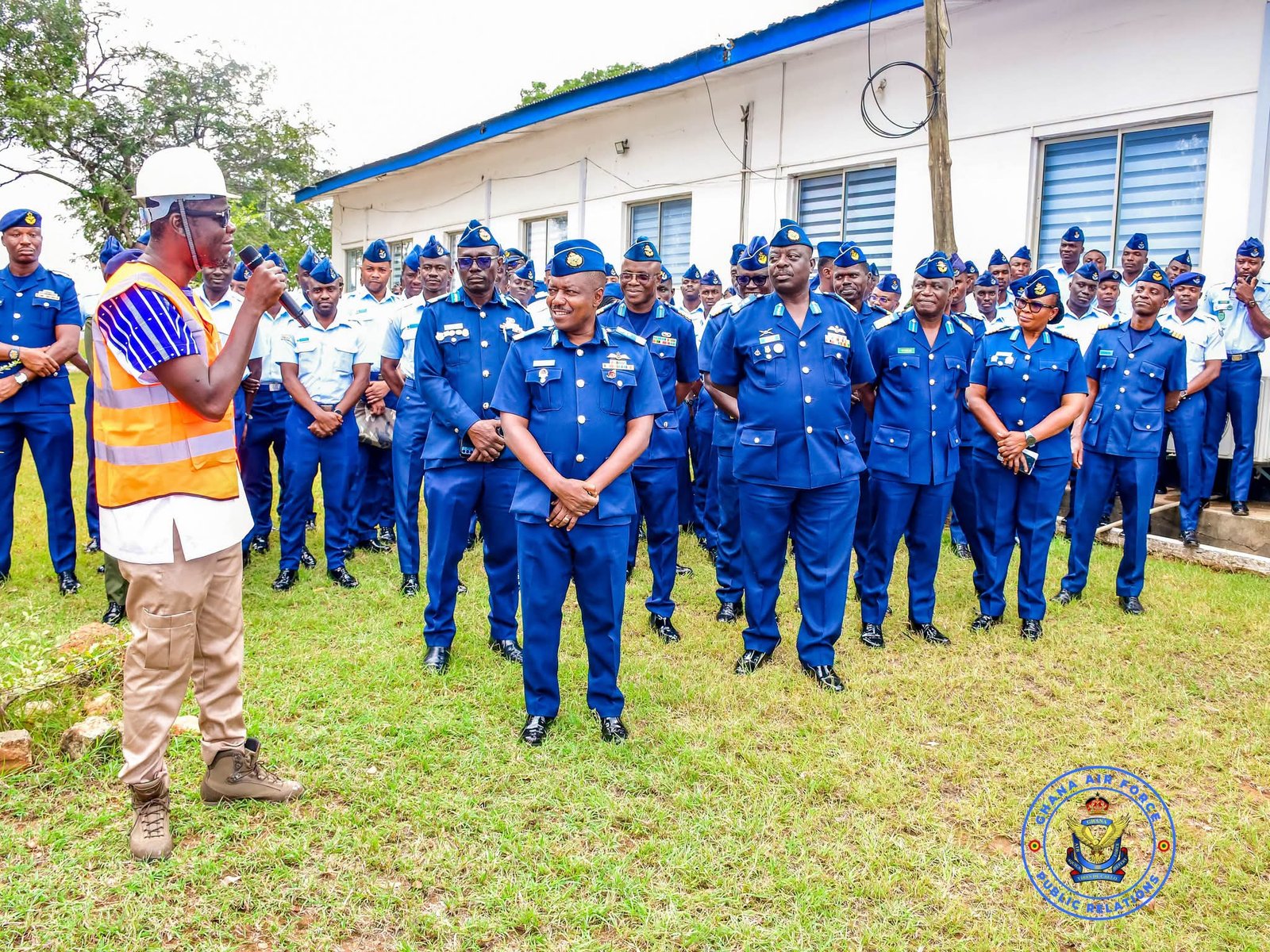 Ghana Air Force Grounds Breakdown for New 3-Storey Aviation College Lecture Hall