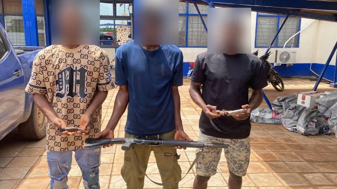 RED MARIA Anti-Crime Raid: 12 Arrest, Weapons and Narcotics Seized in Tamale