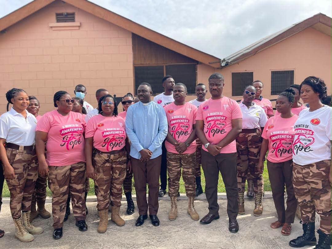 Koforidua Local Prison Launches Historic Pinktober Breast Cancer Campaign