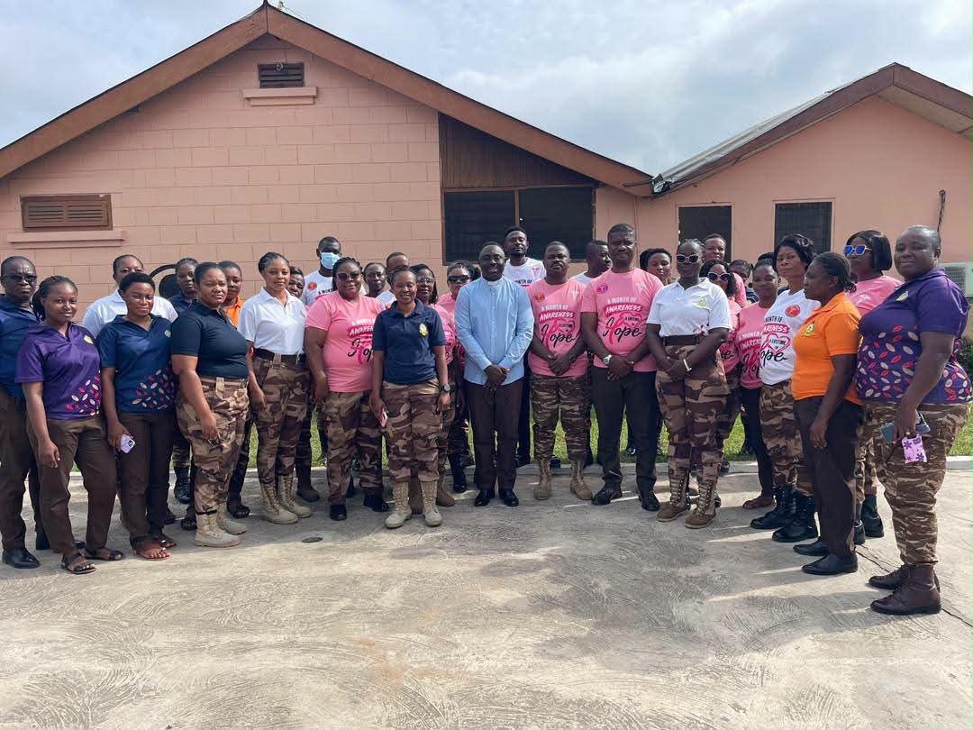 Koforidua Local Prison Launches Historic Pinktober Breast Cancer Campaign