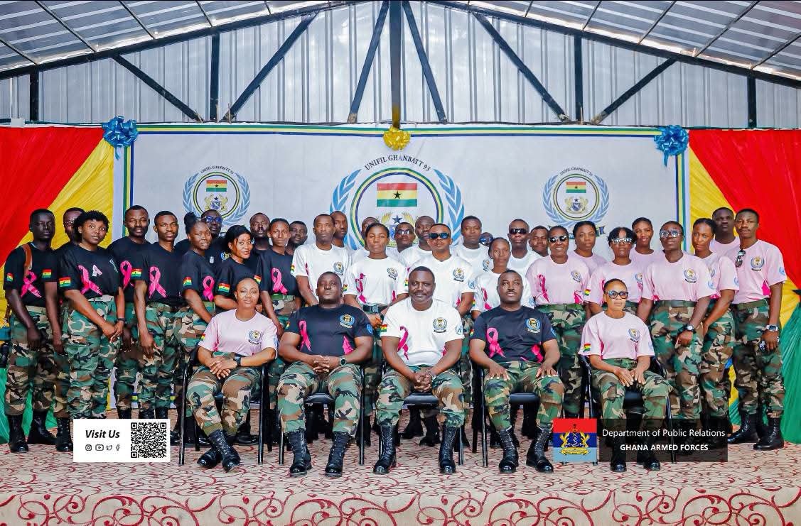 UNIFIL GHANBATT 93 Hosts Breast Cancer Awareness Campaign in Al Qawzah