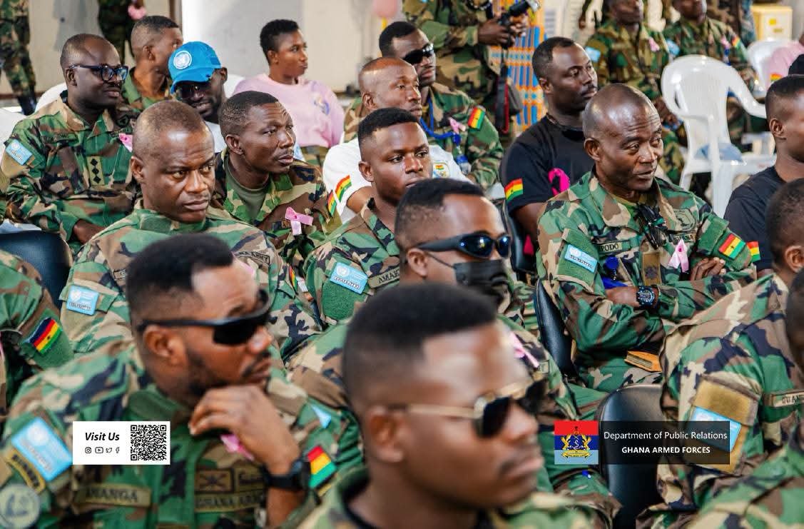 UNIFIL GHANBATT 93 Hosts Breast Cancer Awareness Campaign in Al Qawzah