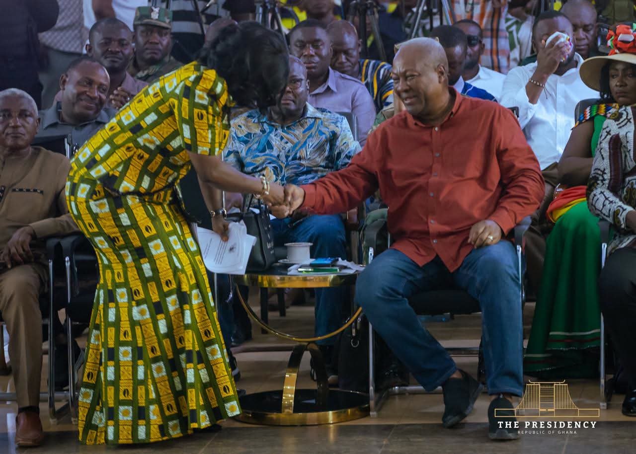 Mahama Reaffirms Commitment to Equitable Growth: Pledges Key Infrastructure Boost for Ahafo Region