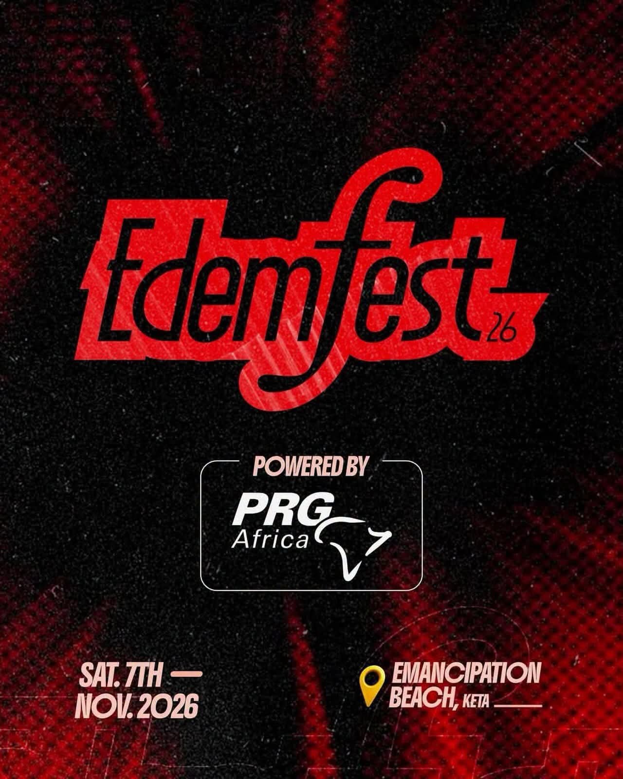 Edemfest '26 Is Locked in for November: Edem to Celebrate Greatness Again