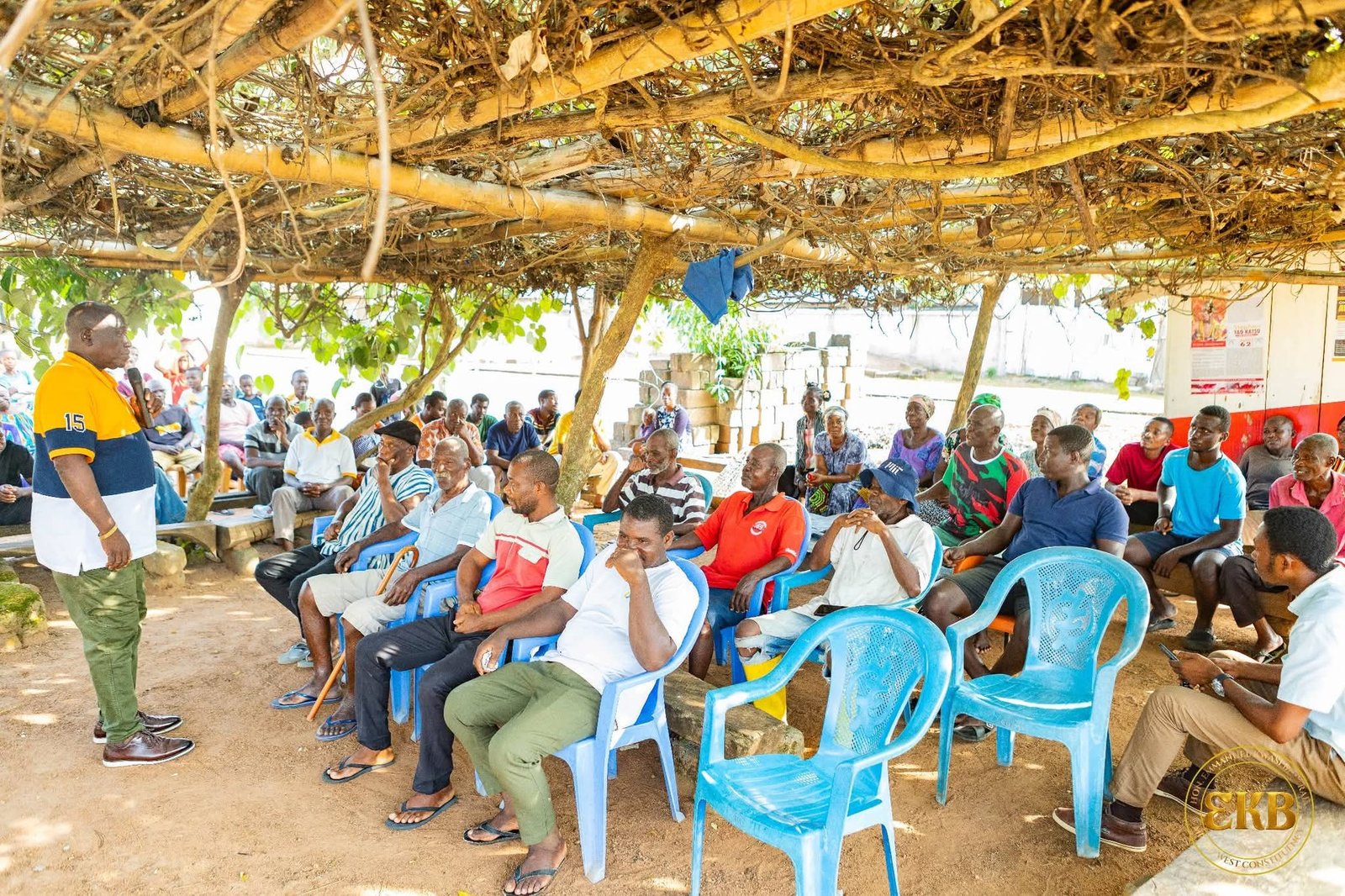 Hon. Emmanuel Kwasi Bedzrah Begins Constituency Engagement with Fertilizer Distribution