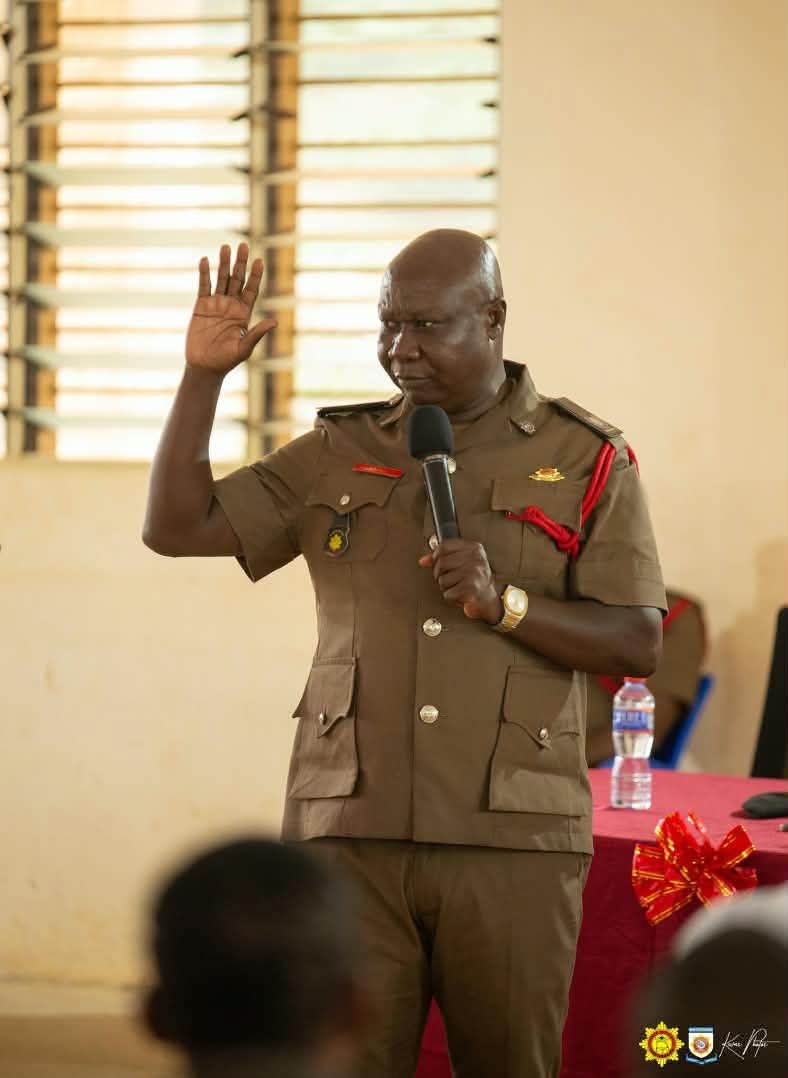GNFS College Sensitises Officers on Digital Fire Safety System in Kyebi