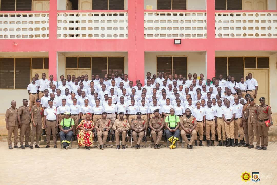 GNFS College Sensitises Officers on Digital Fire Safety System in Kyebi