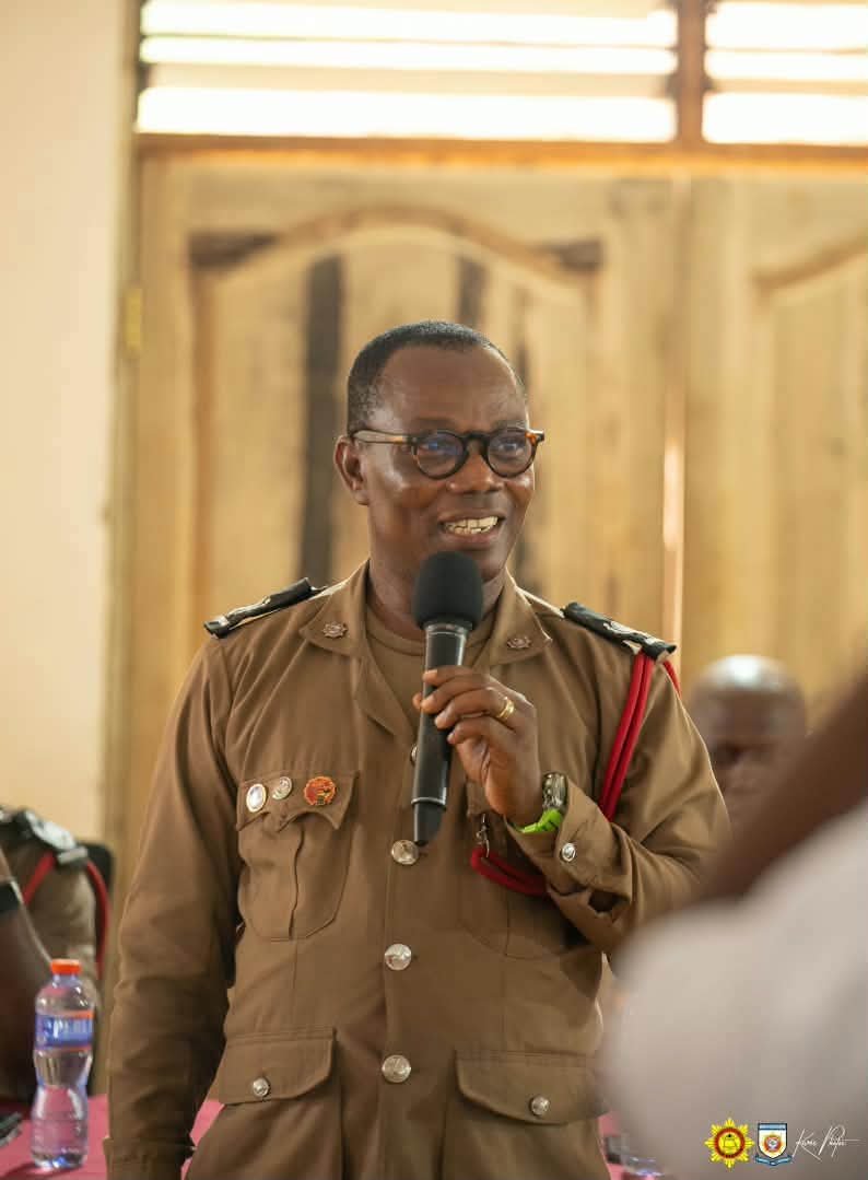 GNFS College Sensitises Officers on Digital Fire Safety System in Kyebi