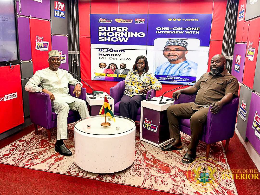 "Ghana is Safe and Secure" - Interior Minister Muntaka Mubarak Assures Public