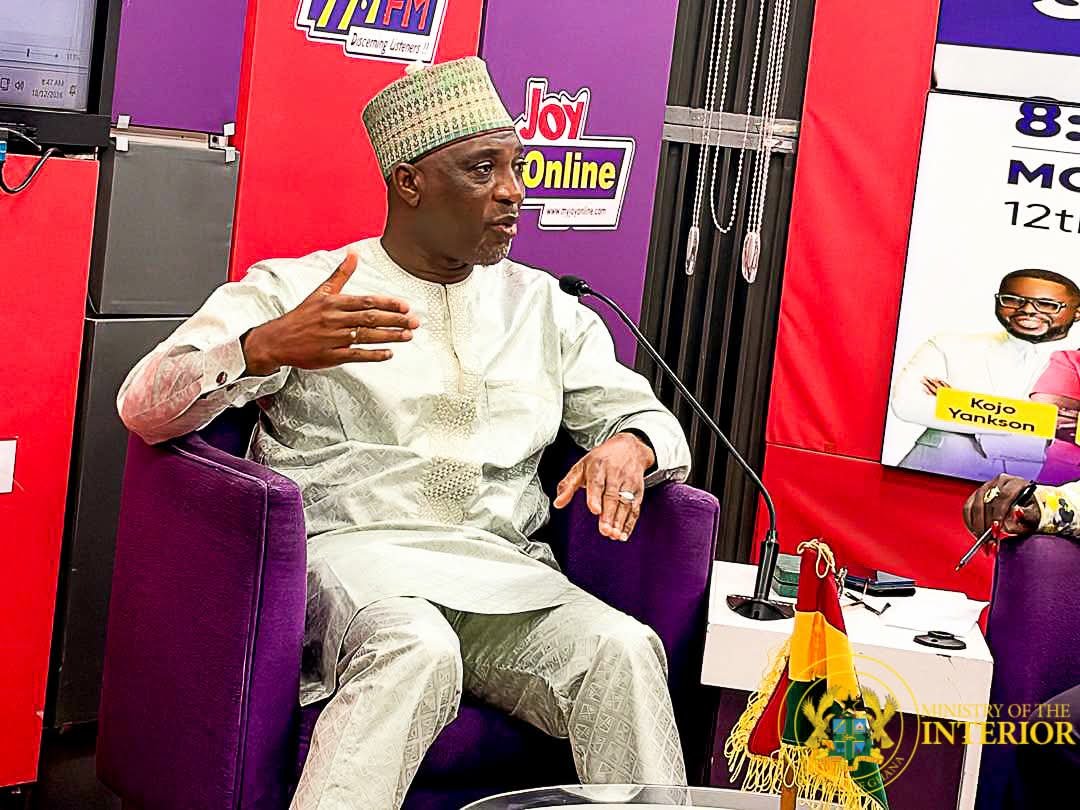 "Ghana is Safe and Secure" - Interior Minister Muntaka Mubarak Assures Public