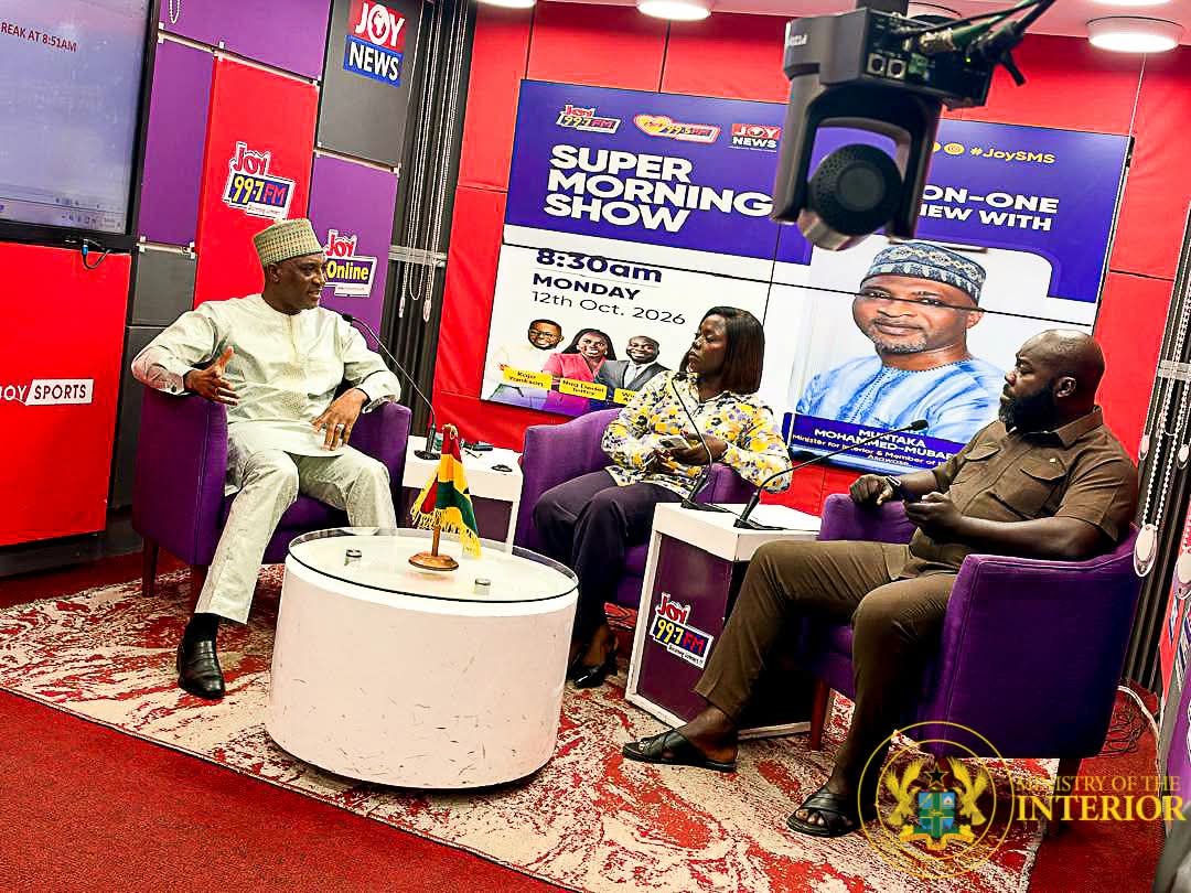 "Ghana is Safe and Secure" - Interior Minister Muntaka Mubarak Assures Public