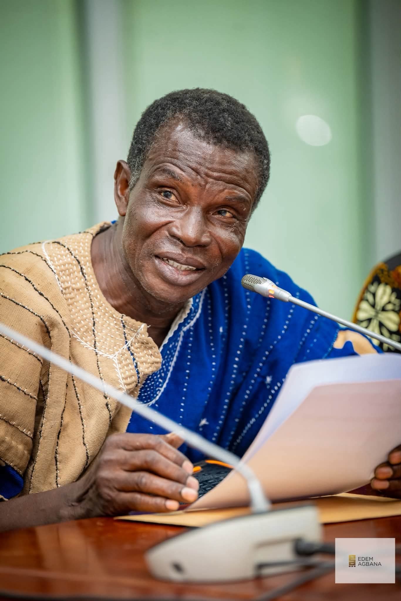Hon. Edem Agbana Leads High Level Delegation to Ministry of Agriculture to Address the Weta Irrigation Scheme