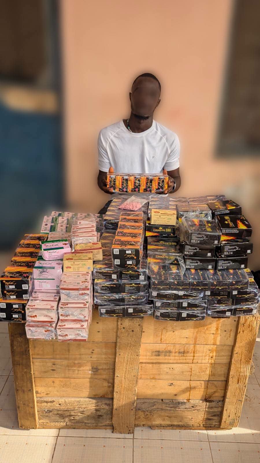 Police Clamp Down on Illicit Drug Network: Eight Arrested in Okaishie Narcotics Raid