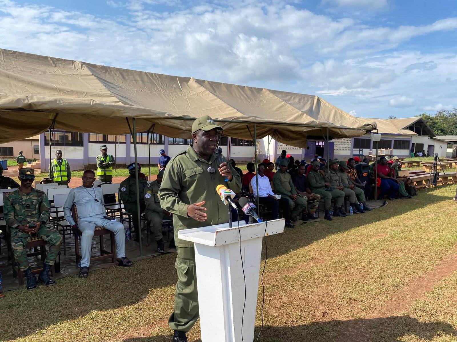 UPDATE: National Cadet Leadership Training Camp Concludes in Yamfo