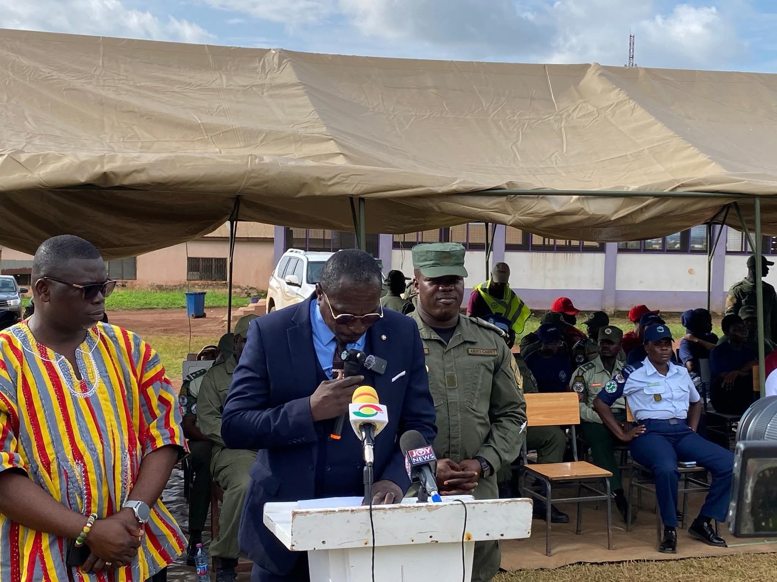 UPDATE: National Cadet Leadership Training Camp Concludes in Yamfo