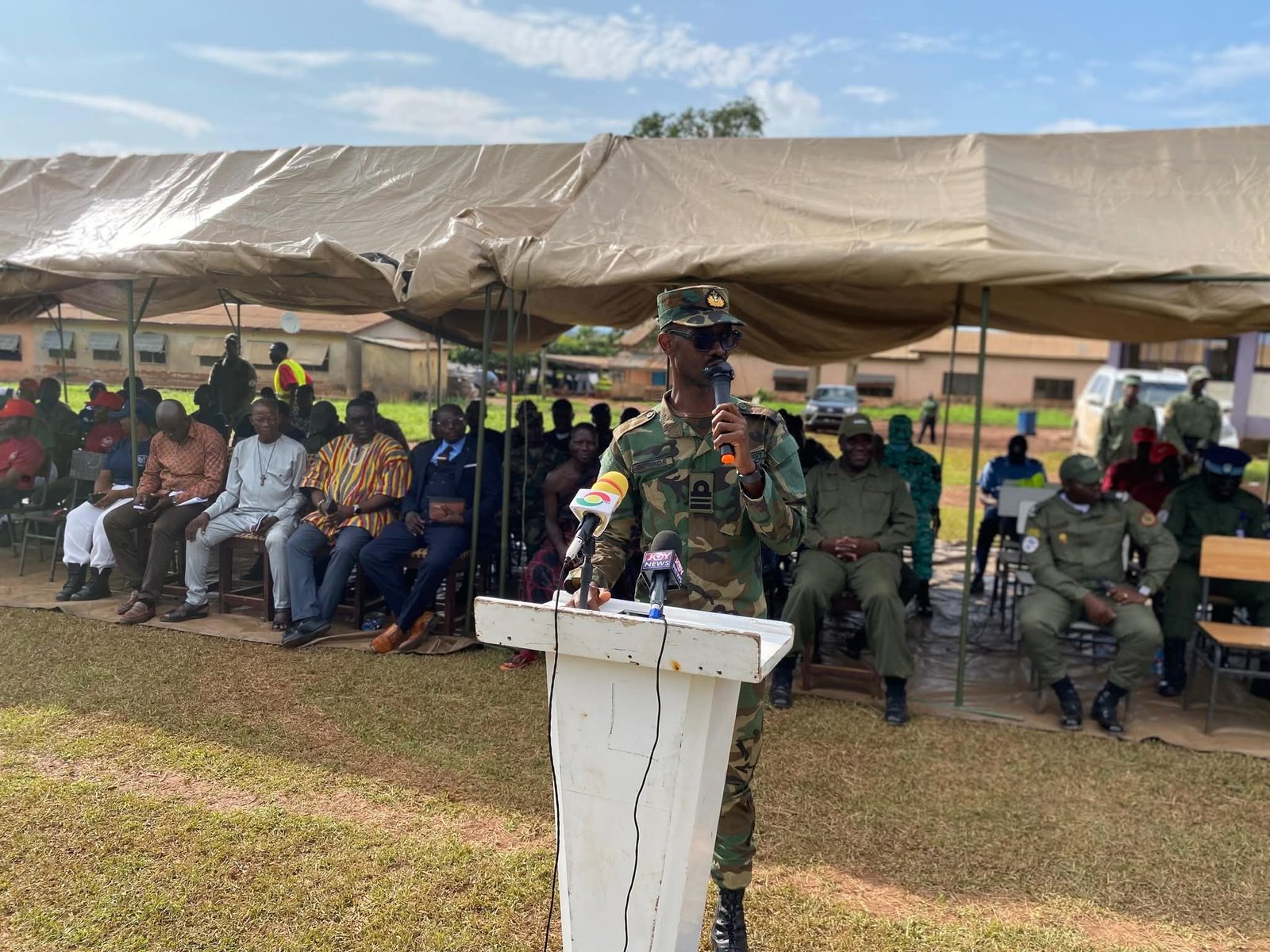 UPDATE: National Cadet Leadership Training Camp Concludes in Yamfo