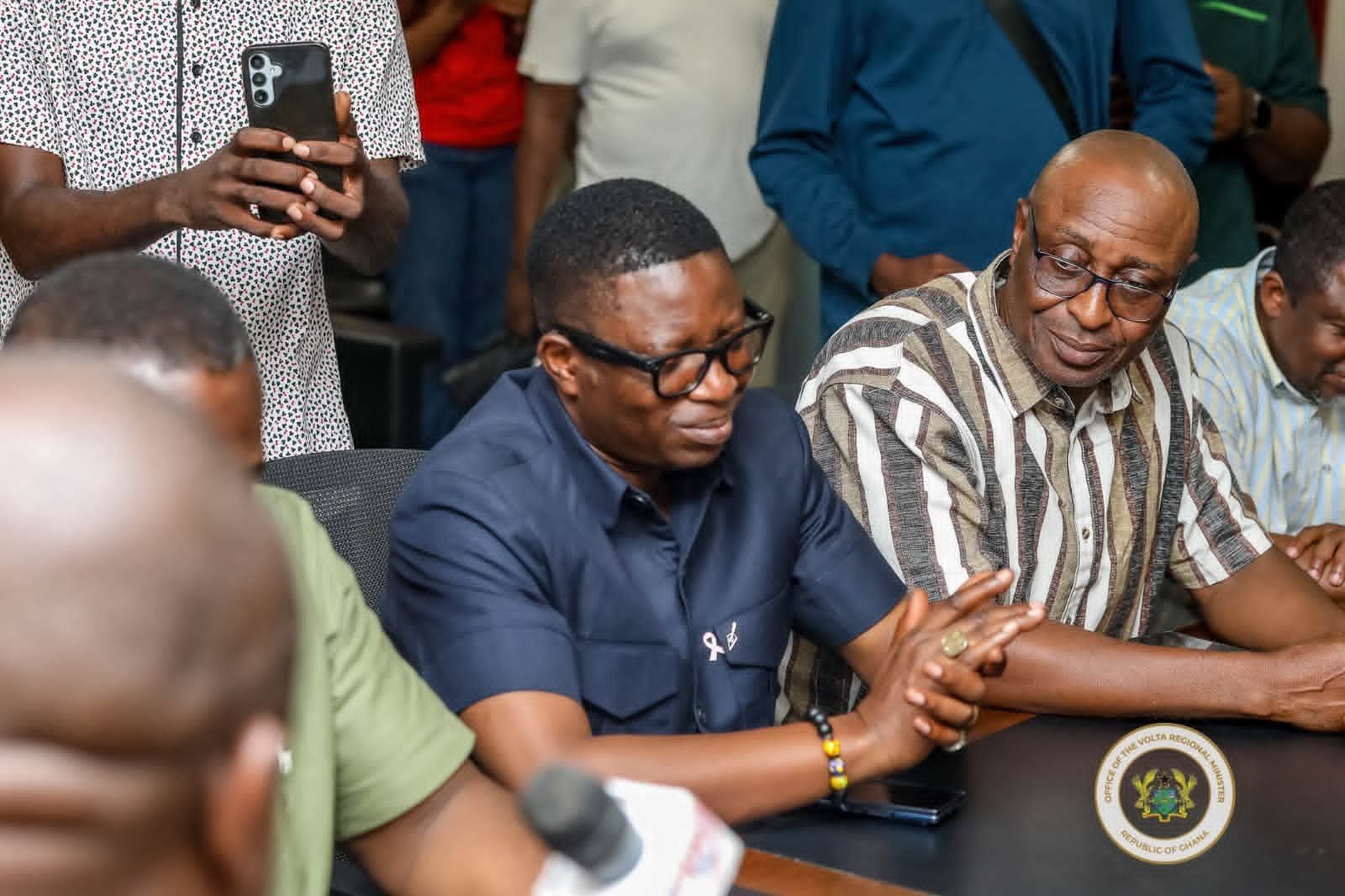Volta Regional Minister Hosts Communications Minister Sam George to Bolster Network and Telephony Connectivity