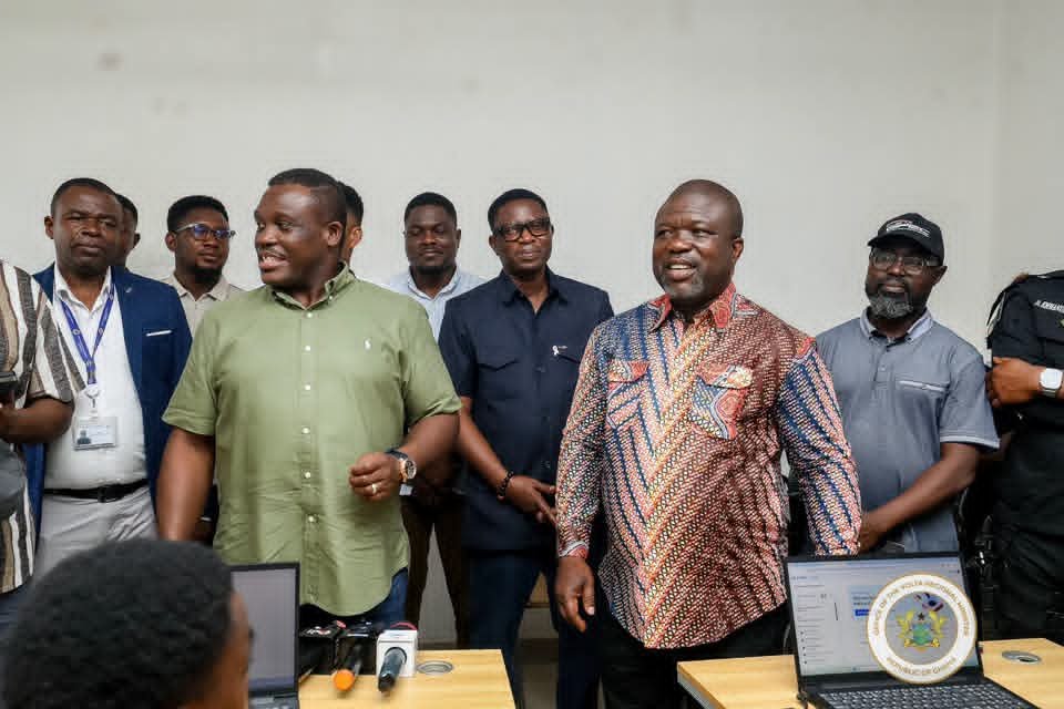 Volta Regional Minister Hosts Communications Minister Sam George to Bolster Network and Telephony Connectivity