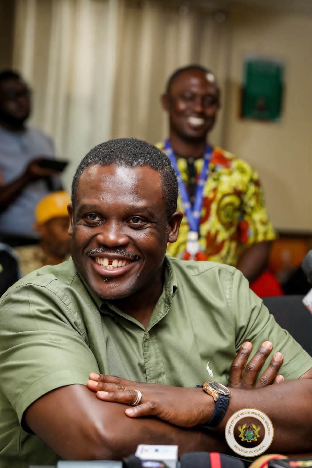 Volta Regional Minister Hosts Communications Minister Sam George to Bolster Network and Telephony Connectivity