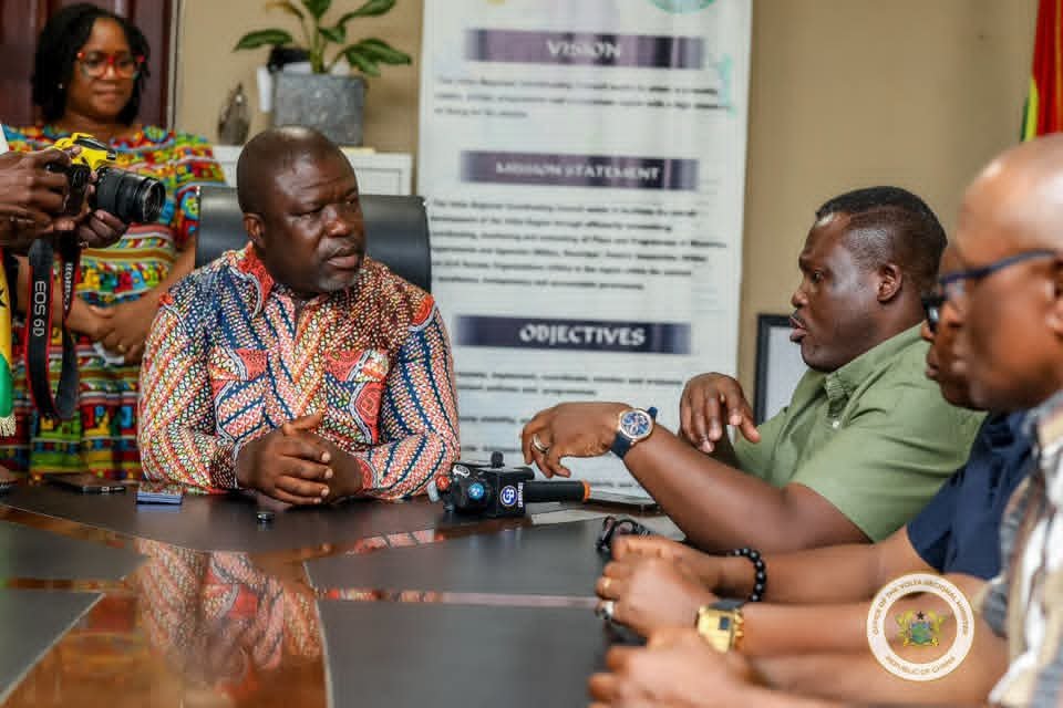 Volta Regional Minister Hosts Communications Minister Sam George to Bolster Network and Telephony Connectivity