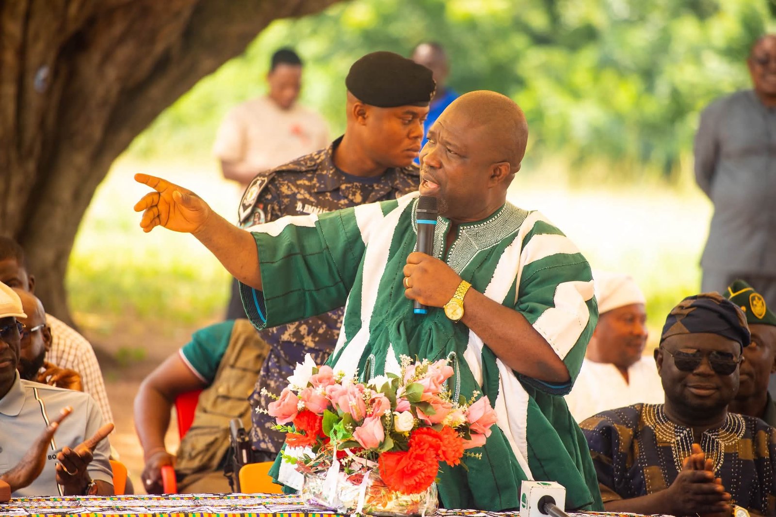 MP Hon. Frank Afriyie Leads Commissioning of 20 Major Development Projects Across Afadjato South District