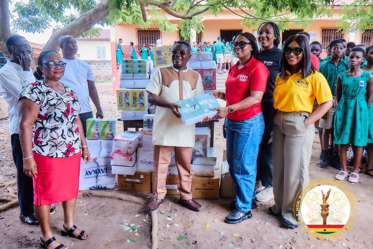 Ho Central MP Donates Assorted Books to Sokode SHS and Schools Across Constituency