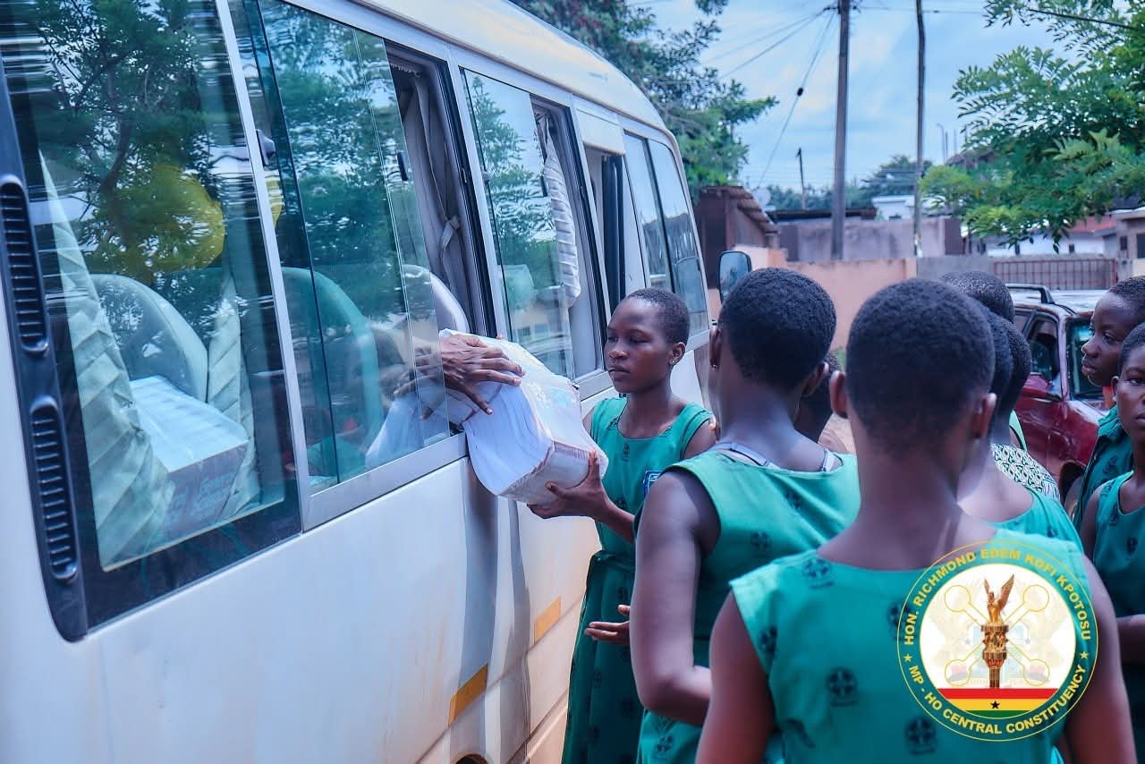 Ho Central MP Donates Assorted Books to Sokode SHS and Schools Across Constituency