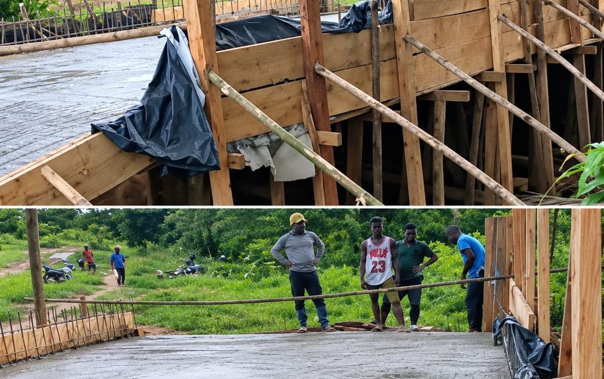 MP Frank Afriyie Tackles Long-Neglected Bridge Project in Adzekorfe