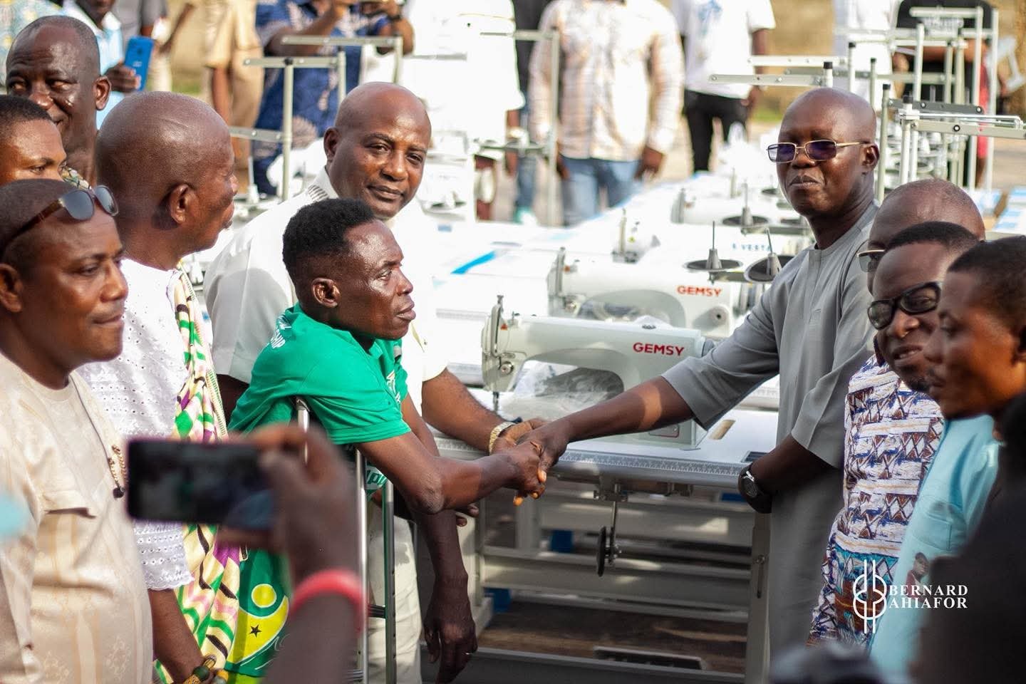 Hon. Bernard Ahiafor Synergizes National and Local Schemes to Boost Skills Training and Economic Growth