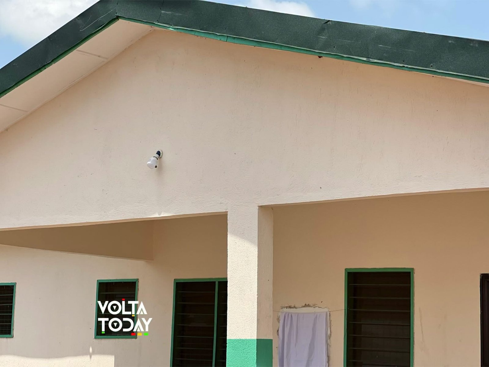 Ho West MP Bedzrah Emmanuel and DCE Commission and Hand Over CHPS Compound at Bakpe