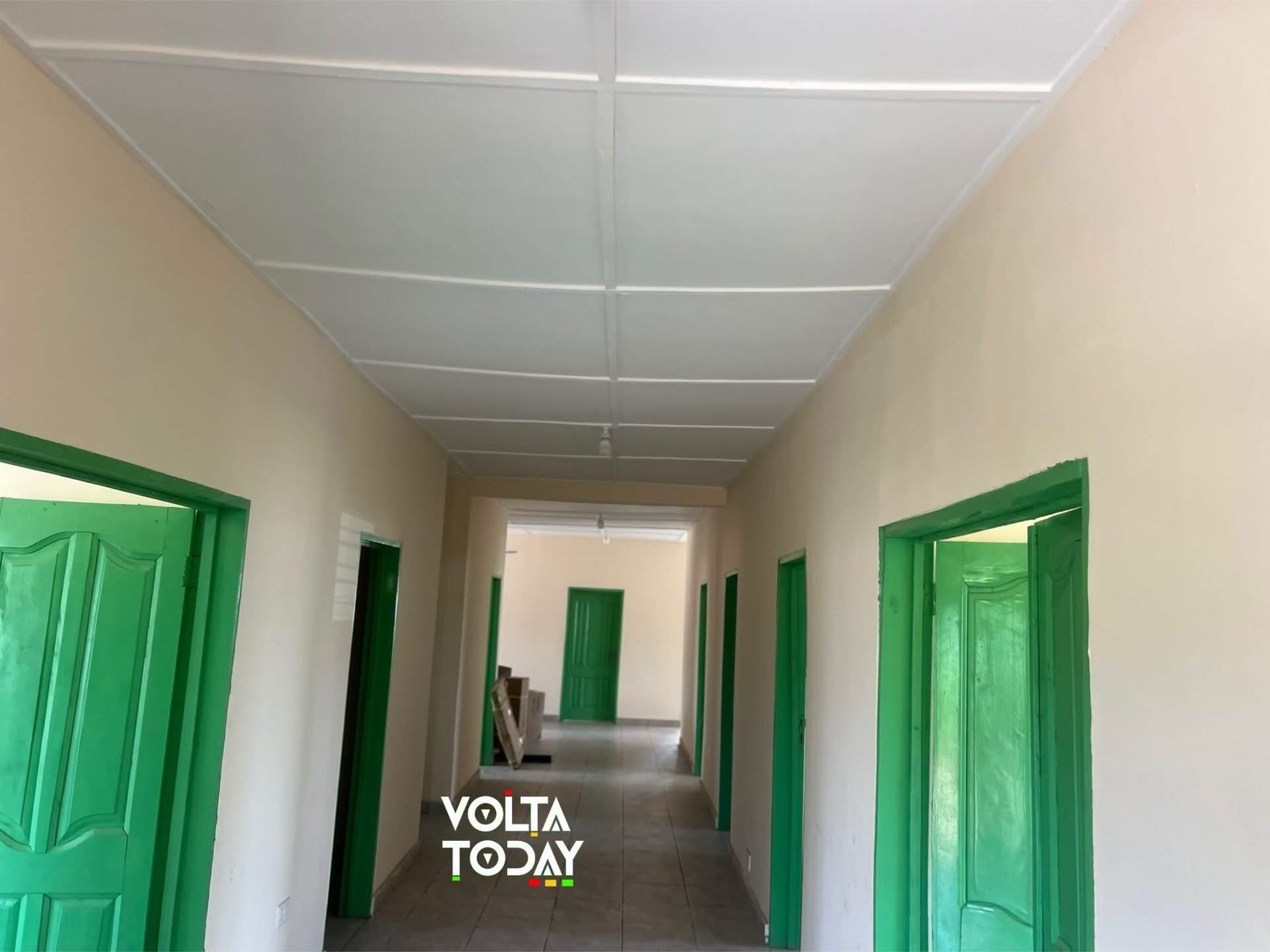 Ho West MP Bedzrah Emmanuel and DCE Commission and Hand Over CHPS Compound at Bakpe